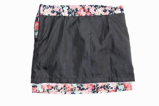 Aラインスカート、セクシーリトルスカート、フローラルスカート、女性用ミニスカート