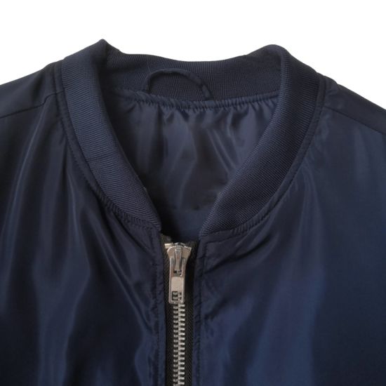 カスタムさまざまなサイズのポリエステルメンズボンバージャケット