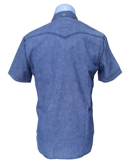 工場出荷時の価格のプレーンシャツ、男性用の半袖シャツ