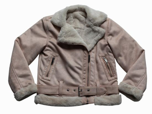 卸売OEM最新デザイン冬服ファッションスエードジャケット
